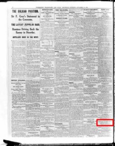 Pridmore John In Memoriam 1915